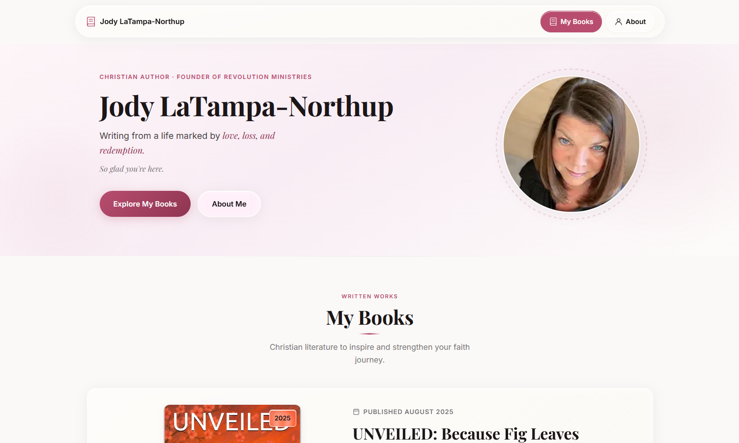 Revolution Legacy website screenshot